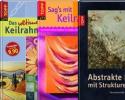Bücher Keilrahmen/Strukturpaste