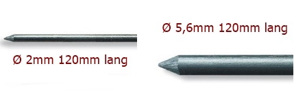 KOH-I-NOOR Fallminen - Druckbleistiftminen  Ø 2mm und Ø 5,6mm