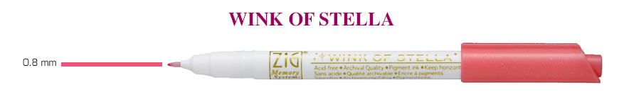 Kuretake ZIG Memory Wink of Stella einzeln