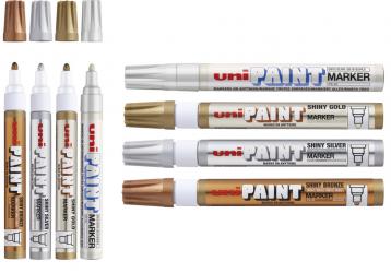 Metallic Marker deckend 