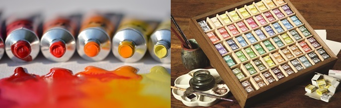 Renesans Aquarellfarbe