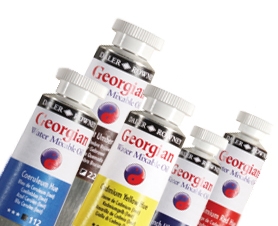 Daler Rowney Georgian Wassermischbare Ölfarbe Einzeln 37ml