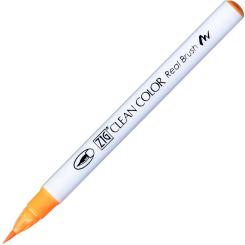Kuretake ZIG Clean Color Real Brush 002 Fluorescent Orange 