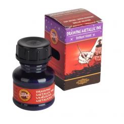 Koh I Noor Zeichentusche Metallic Violett 