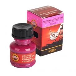 Koh I Noor Zeichentusche Metallic Magenta 