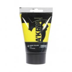 Renesans A'KRYL Satine 'Acrylic  Lemon Yellow 04 