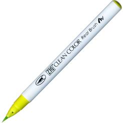 Kuretake ZIG Clean Color Real Brush 053 Yellow Green 