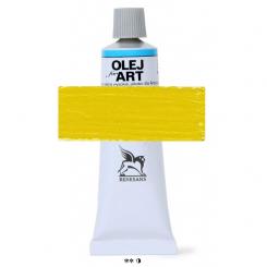 08 Ultramarin gelb Renesans Oils for Art 60ml Metalltube 