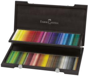 Faber-Castell POLYCHROMOS 120ER HOLZKOFFER 