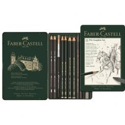 Faber Castell PITT Graphite Set klein 11er Metalletui 