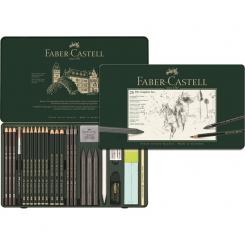 Faber Castell PITT Graphite Set groß 26er Metalletui 