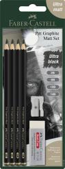 Bleistift Pitt Graphite Matt Set 2B 6B 10B 14B 