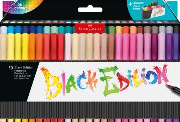 Faber Castell Black Edition Filzstift 50er Set 