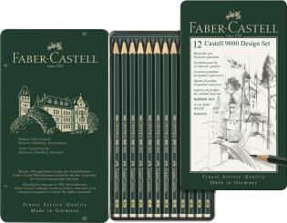 Bleistift CASTELL 9000 DESIGN SET 12er 