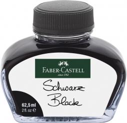 Faber Castell Tintenglas 62,5 ml Schwarz 