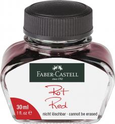 Faber Castell Tintenglas 30 ml Rot 