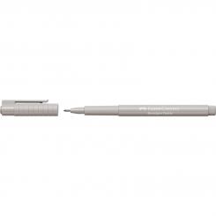 FABER-CASTELL Fineliner BROADPEN, pastellgrau 