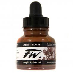 Daler Rowney Liquid Acryl Tinte 223 Burnt Umber 29,5ml 