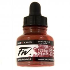 Daler Rowney Liquid Acryl Tinte 554 Red Earth 29,5ml 