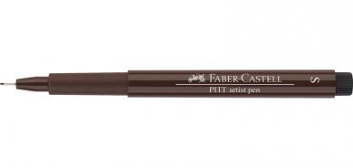 Faber Castell Tuschestift sepia dunkel 175 PITT artist pen S Fineliner 