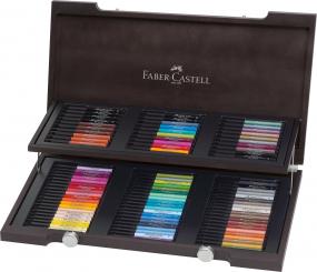 Faber Castell Tuschestift PITT artist pen B 90er Holzkoffer 