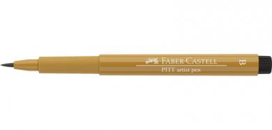 268 grüngold Faber Castell Tuschestift  PITT artist pen B 