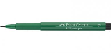 264 phthalogrün dunkel Faber Castell Tuschestift  PITT artist pen B 