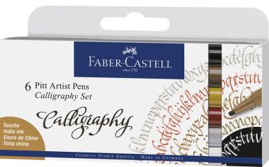 Faber Castell Callgraphy 6er Set Pitt Artist 