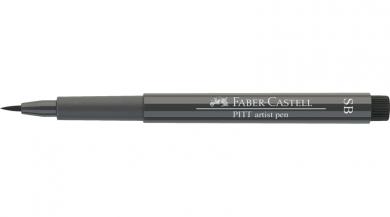 Faber Castell Tuschestift warmgrau V 274 PITT artist pen SB soft brush 