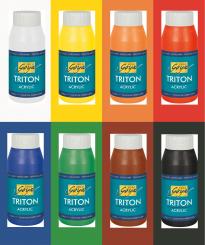 Triton Acrylic Power Pack - Schnäppchen! 8x 750 ml 