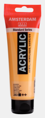 Amsterdam Acrylfarbe 120 ml Goldgelb 