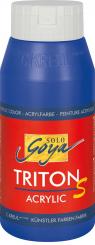 Triton S Acrylfarbe Glanzeffekt Ultramarinblau 750 ml 