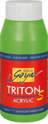 Triton S Acrylfarbe Glanzeffekt Gelbgrün 750 ml 