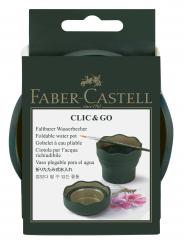 Faber Castell Wasserbecher CLIC & GO grün 