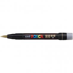 Posca Marker gold-25 PCF-350 (Pinselspitze)  0,1 - 10 mm 