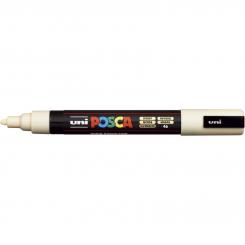 Posca Marker elfenbein-46 PC-5M (Rundspitze mittelfein) 1,8 - 2,5  mm 