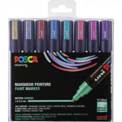 Posca Marker 8er Etui Metallic Colours PC-5M 1,8 - 2,5mm 