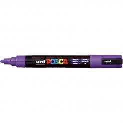 Posca Marker violett-12 PC-5M (Rundspitze mittelfein) 1,8 - 2,5  mm 