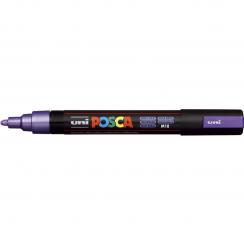 Posca Marker violett metallic-M12 PC-5M (Rundspitze mittelfein) 1,8 - 2,5  mm 