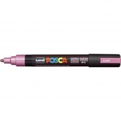 Posca Marker rosa metallic-M13 PC-5M (Rundspitze mittelfein) 1,8 - 2,5  mm 
