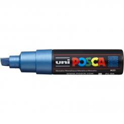 Posca Marker blau metallic-M33 PC-8K (Keilspitze breit) 8 mm 