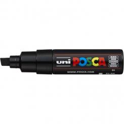 Posca Marker schwarz-24 PC-8K (Keilspitze breit) 8 mm 