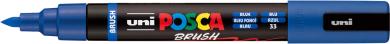 Posca Marker blau-33 PC-5BR (Pinselspitze) 1-4mm 