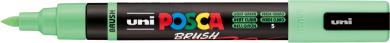 Posca Marker hellgrün-5 PC-5BR (Pinselspitze) 1-4mm 