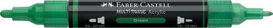 Faber-Castell Multimark Acrylic 313 Green 2 Spitzen Marker 