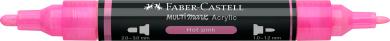 Faber-Castell Multimark Acrylic 329 Hot pink 2 Spitzen Marker 