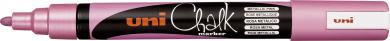 Uni Chalk Marker PWE-5M pink-metallic 