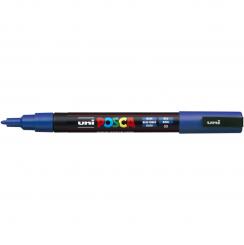 Posca Marker blau / dunkelblau-33 PC-3M  (Rundspitze fein) 0,9 - 1,3  mm 