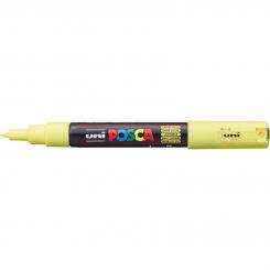 Posca Marker lichtgelb- P2 PC-1MC (Rundspitze extrafein) 0,7 - 1 mm 