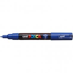 Posca Marker blau / dunkelblau-33 PC-1MC (Rundspitze extrafein) 0,7 - 1 mm 